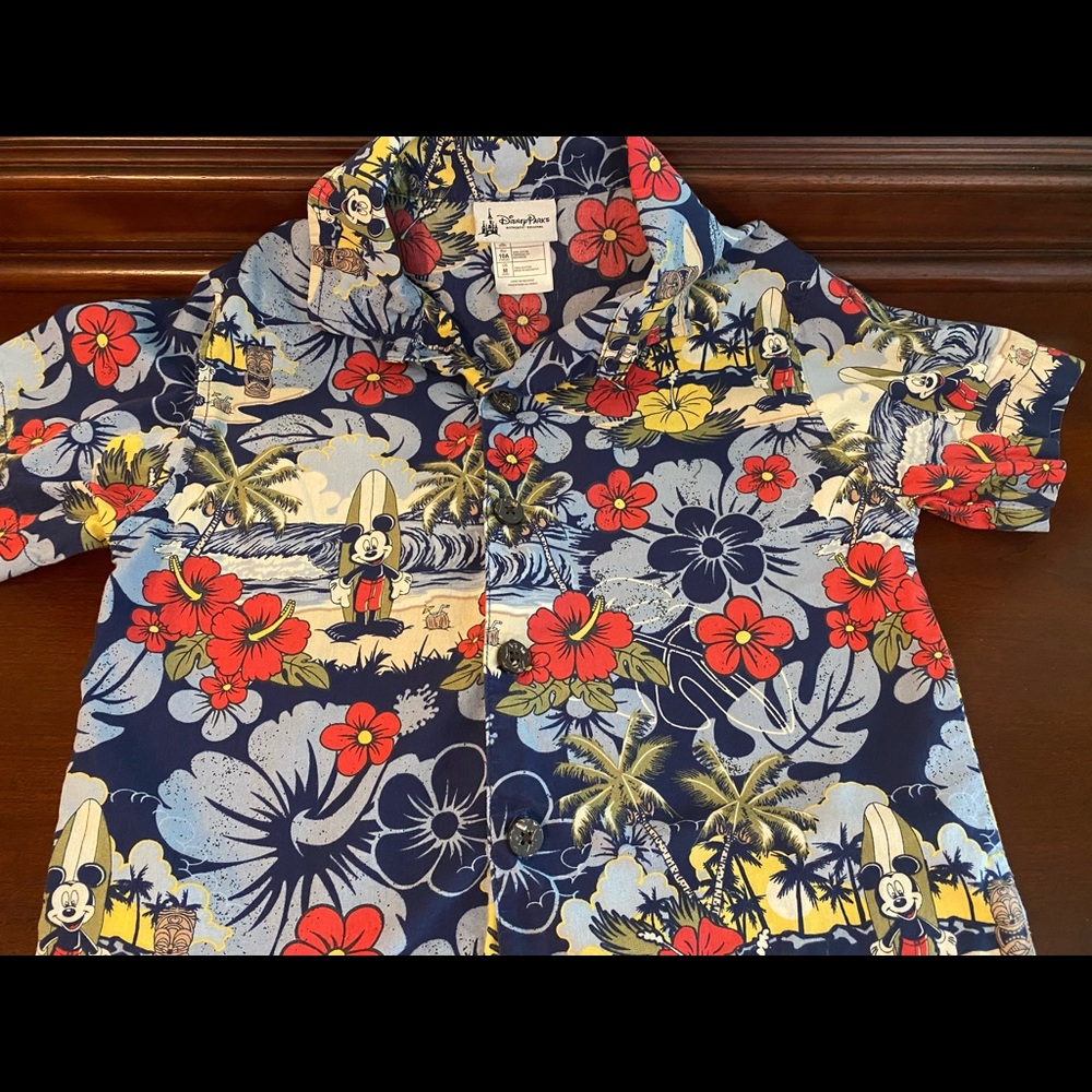 Disney Parks Mickey Hawaiian Shirt